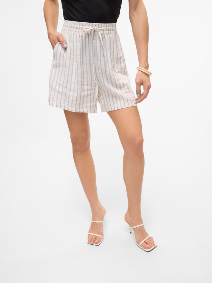 

Шорты Vero Moda Shorts Elegante Kurze Leichte Sommer Pants, коричневый