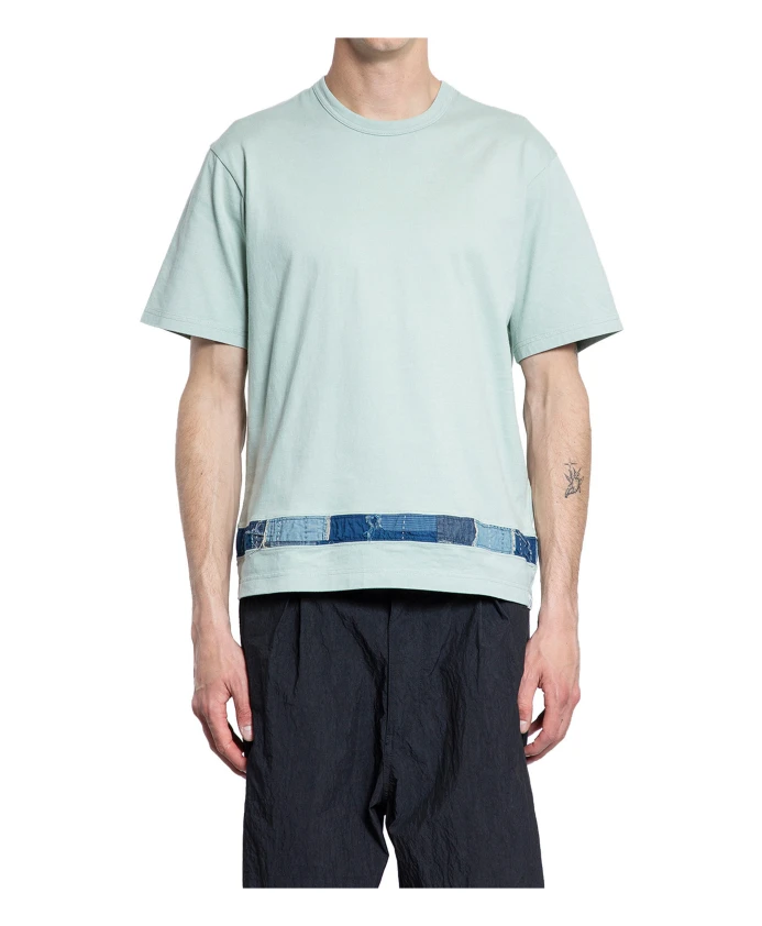 

Футболка Boro с перевернутым низом Kuon, зеленый