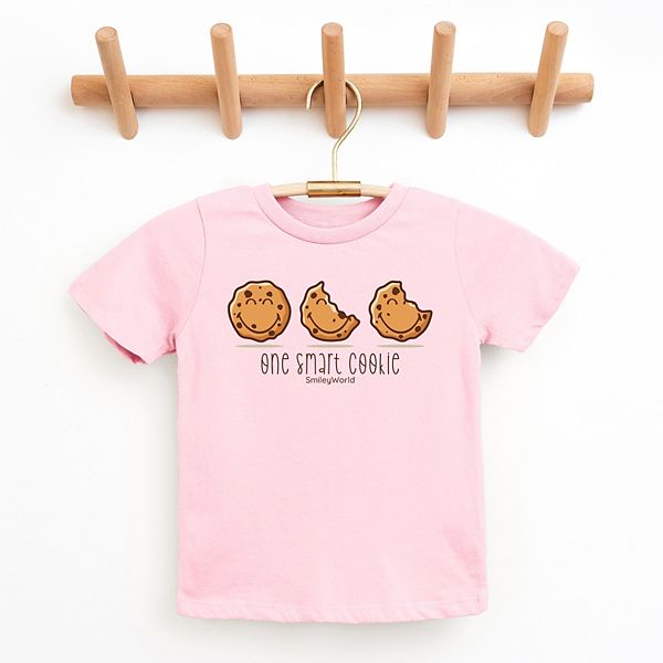 

Smileyworld one smart cookie - молодежная футболка с принтом The Juniper Shop, Pink