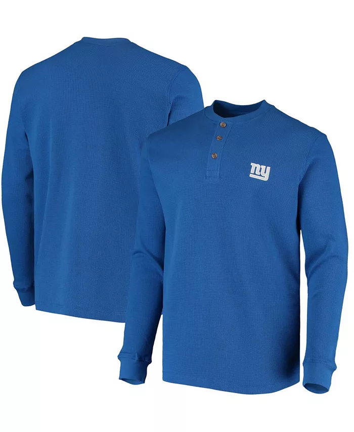 

Мужская термофутболка с длинным рукавом Royal New York Giants Maverick Thermal Henley Dunbrooke