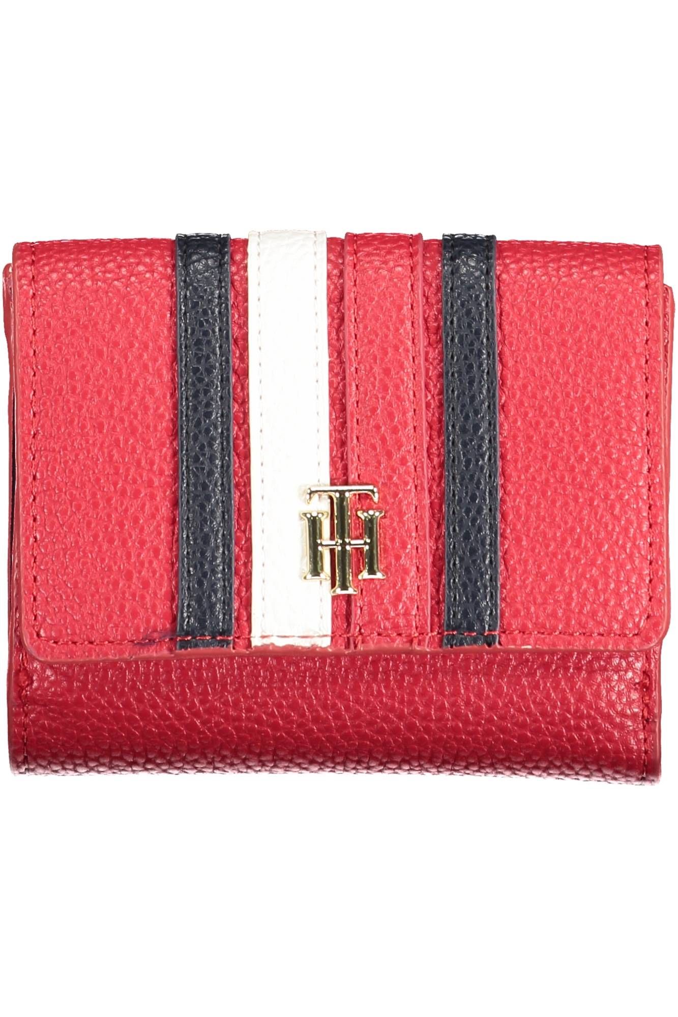 

Красный женский кошелек из полиуретана Tommy Hilfiger