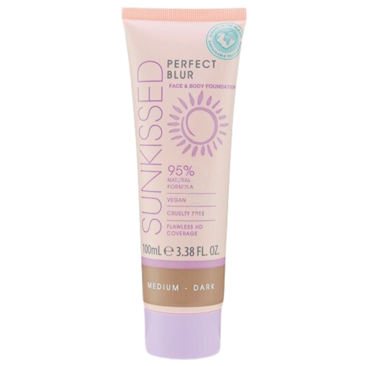 

Sunkissed Perfect Blur, Тональный крем для лица, Face & Body Medium Dark, 100 мл