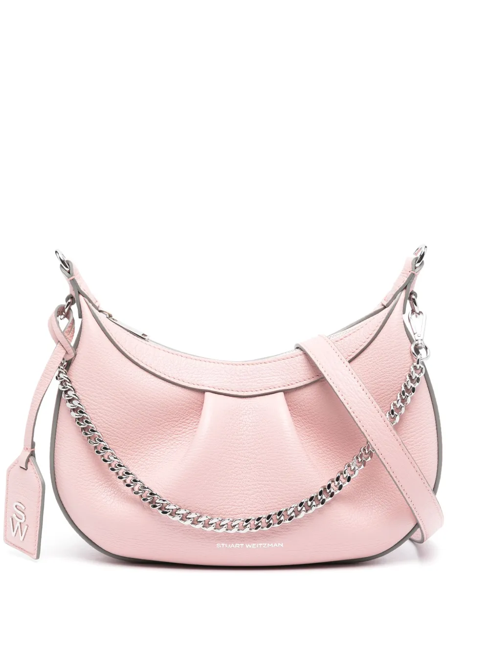 

Сумка на плечо Stellar Crescent Stuart Weitzman, розовый