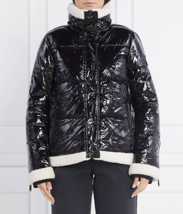 

Куртка женская Dkny Sport глянцевая с подтяжками, черный