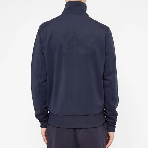 Куртка men's y-3 stand collar long sleeves casual zipper jacket navy blue Adidas, синий — фото 2
