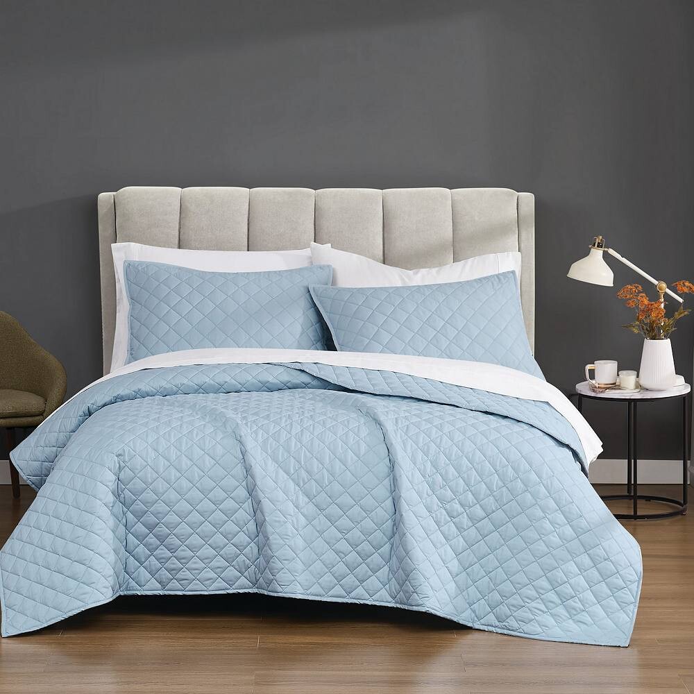 

Комплект одеял из твердого перкаля Cannon с накладками, цвет Light Blue
