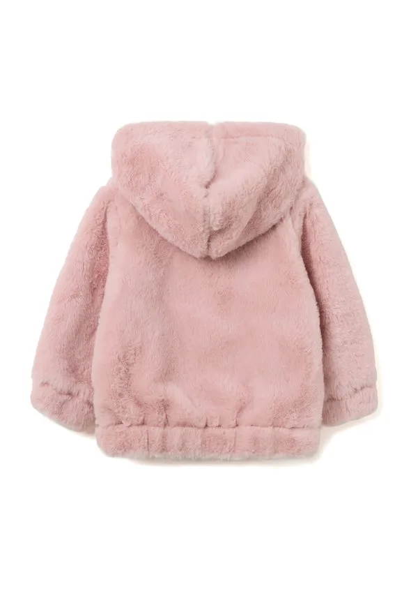 Толстовка с капюшоном и застежкой-молнией, стандартного кроя. Ovs, Pastel Pink — фото 2