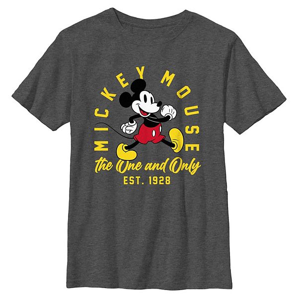 Футболка с принтом Mickey Mouse The One and Only для мальчиков 6-20 Disney