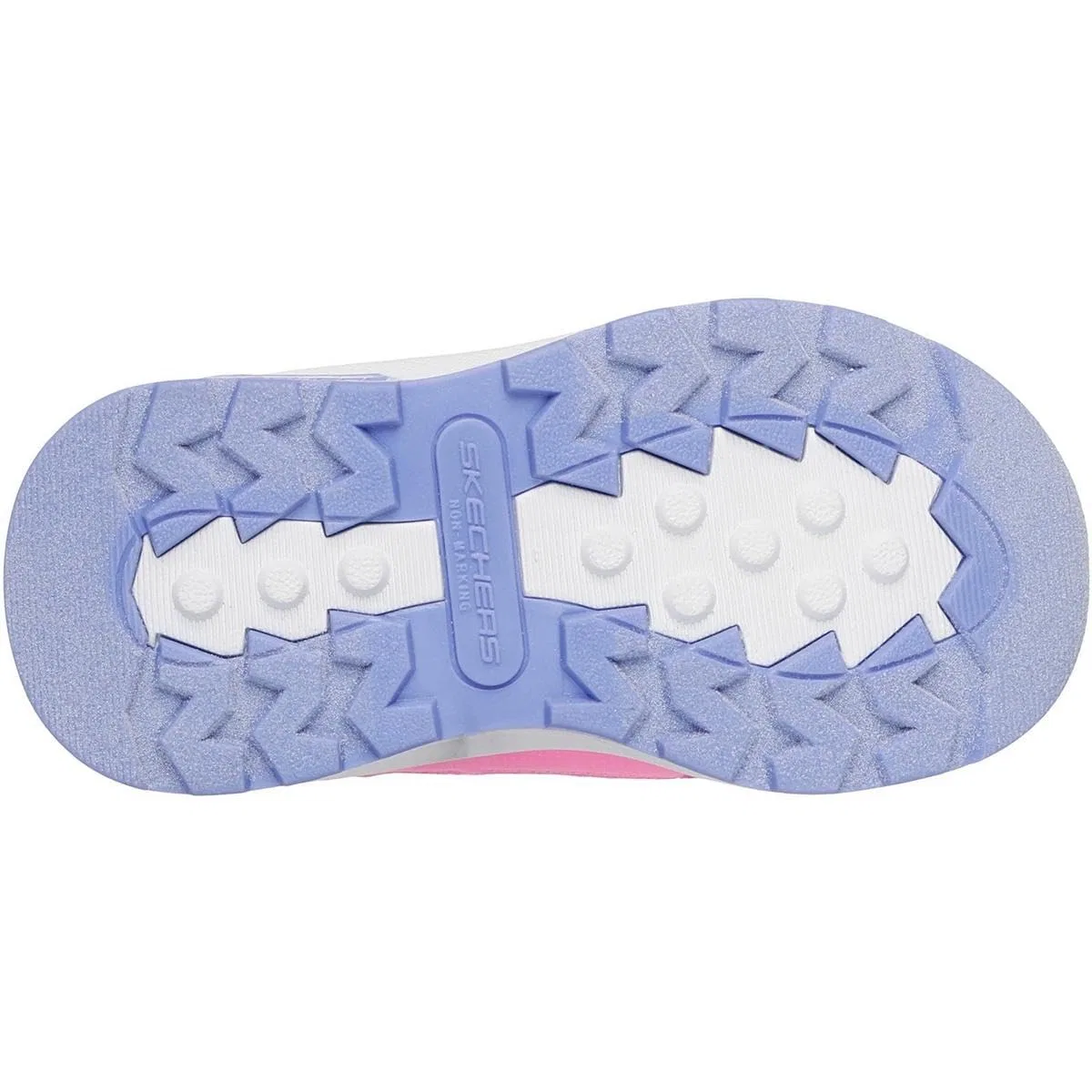 Детские ботинки для девочек водонепроницаемые Storm Blazer Artic Mass Skechers, Pink Synthetic Lavender Trim — фото 3