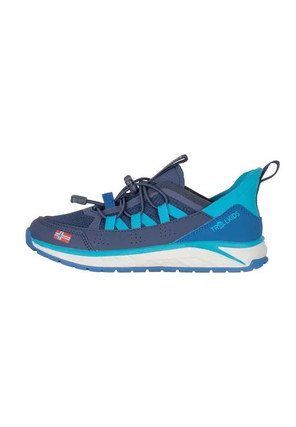 Кроссовки с сетчатым верхом Kids Trondheim Sneaker Unisex Trollkids, серо-голубой