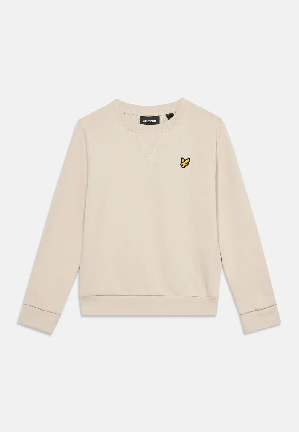 Свитшот с круглым вырезом Lyle & Scott, Putty