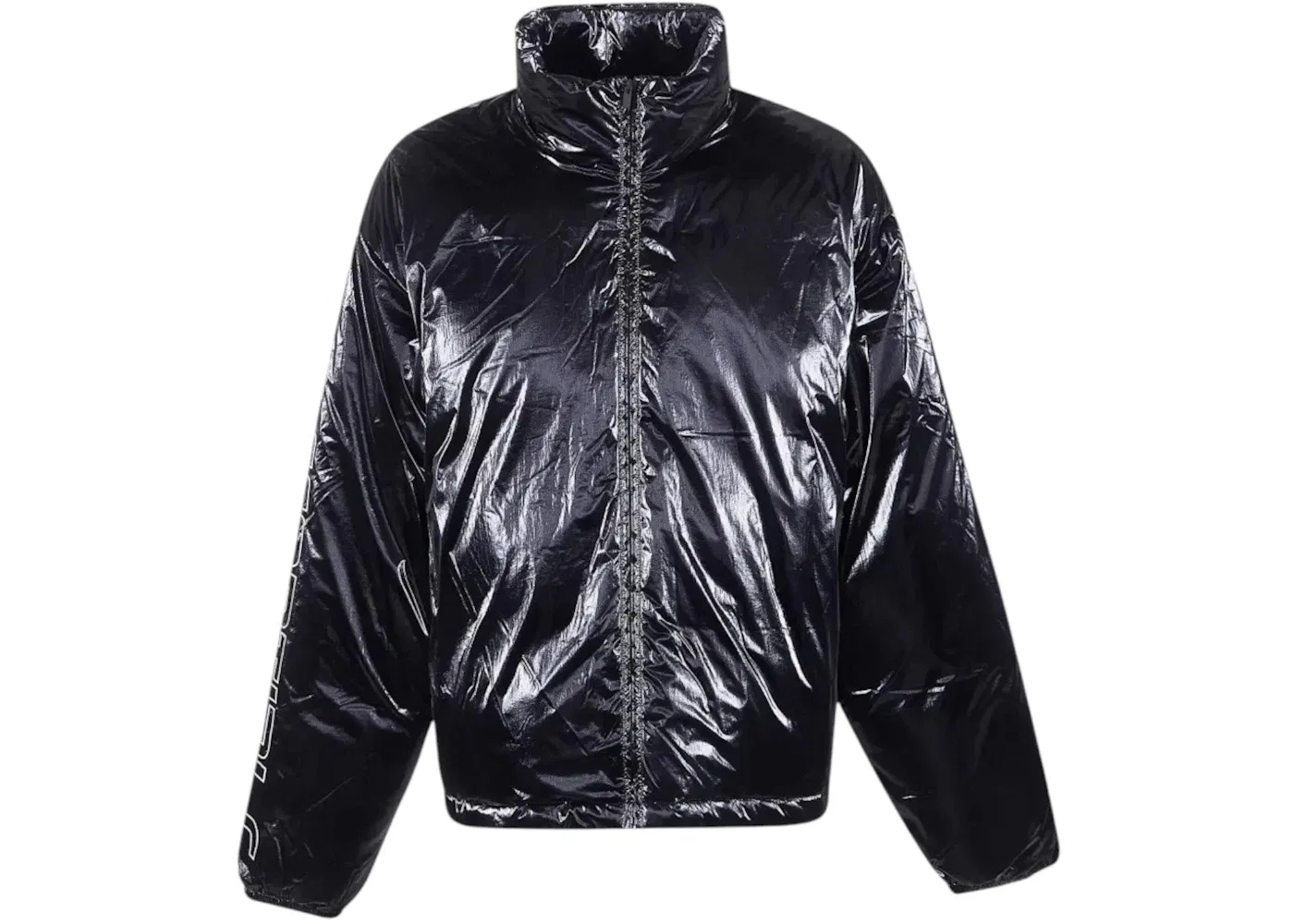 Мужская куртка-пуховик с металлическим покрытием Fear of God, Metallic Black