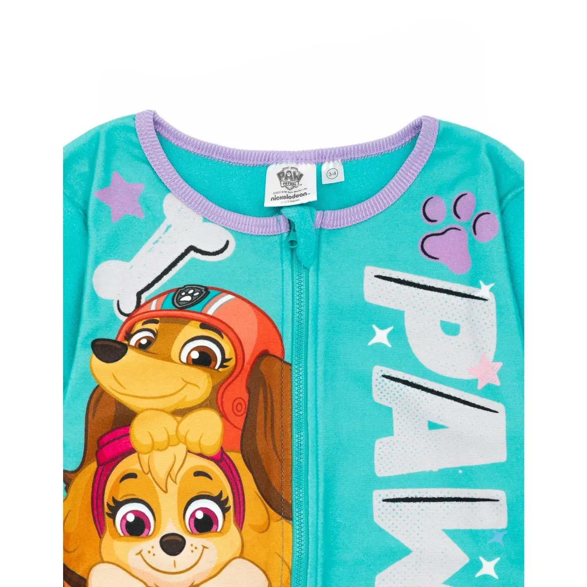 Детский боди-комбинезон для мальчиков с принтом Paw Patrol, Синий — фото 2