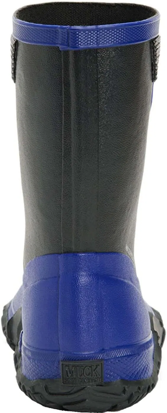 Детские сапоги для мальчиков MUCK Forager Boot, Black/Blue — фото 4