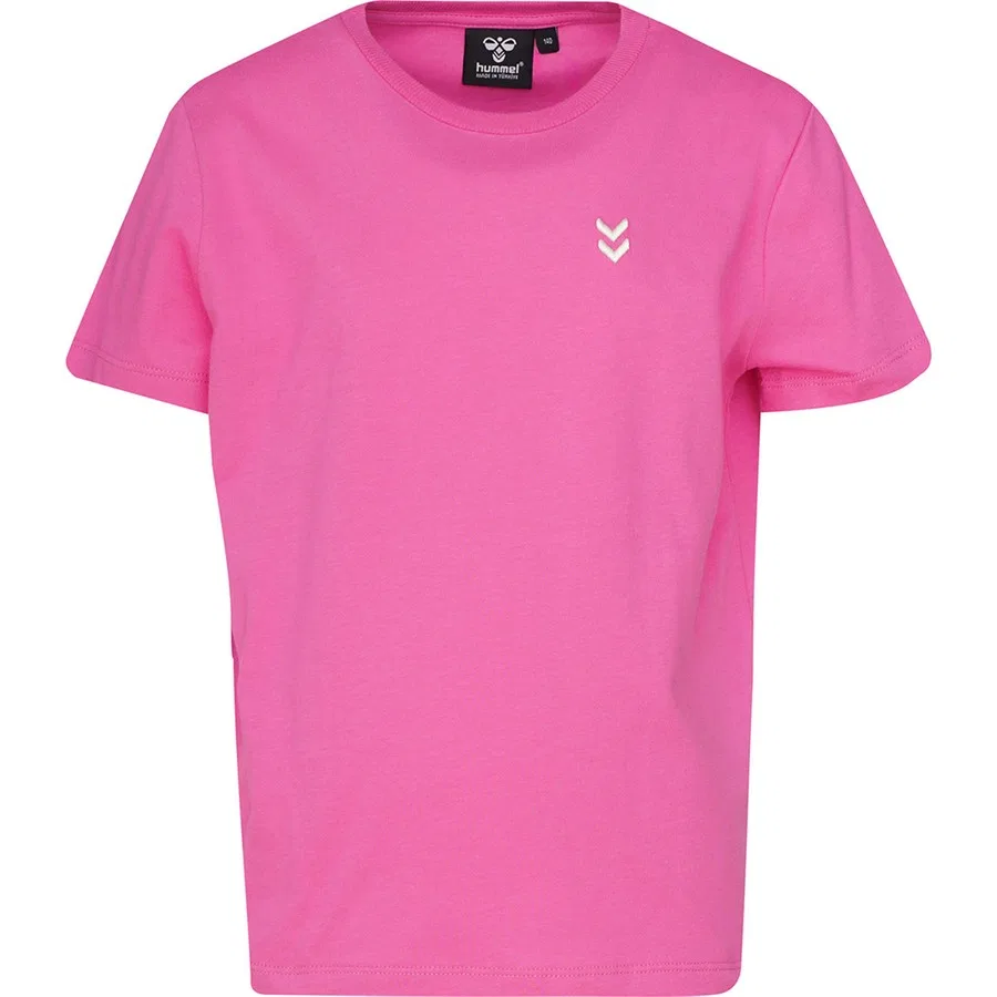 Детская футболка с круглым вырезом Pulse Kids Hummel, Розовый