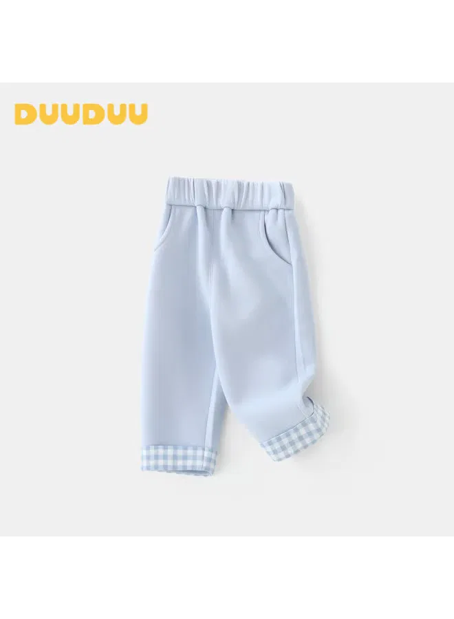 Штаны детские свободные широкие Duuduu, голубой