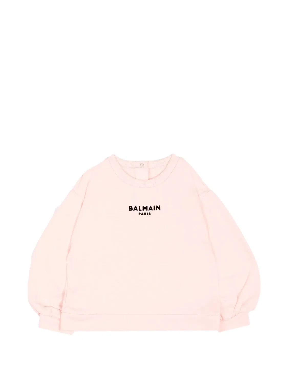 Balmain Свитшот хлопковый розовый
