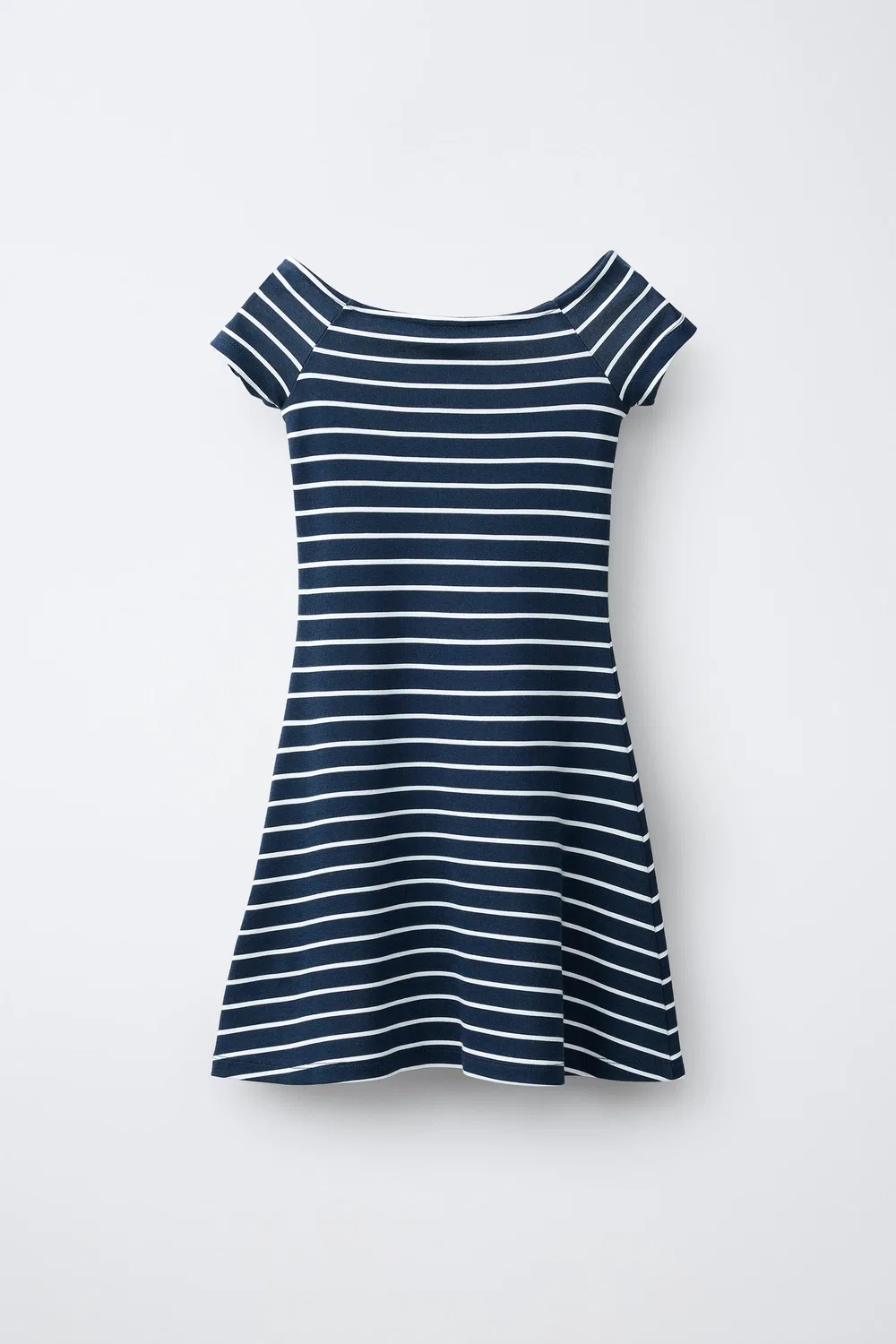 Трикотажное платье «Рома» с принтом ZARA, Navy Blue
