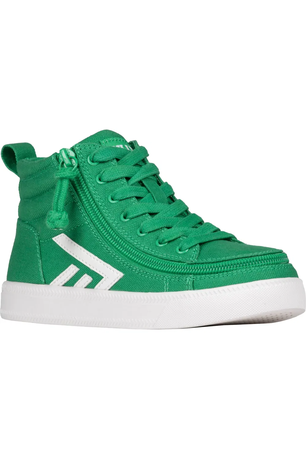 Детские кроссовки низкие с молнией Billy C S BILLY Footwear, зеленый/белый
