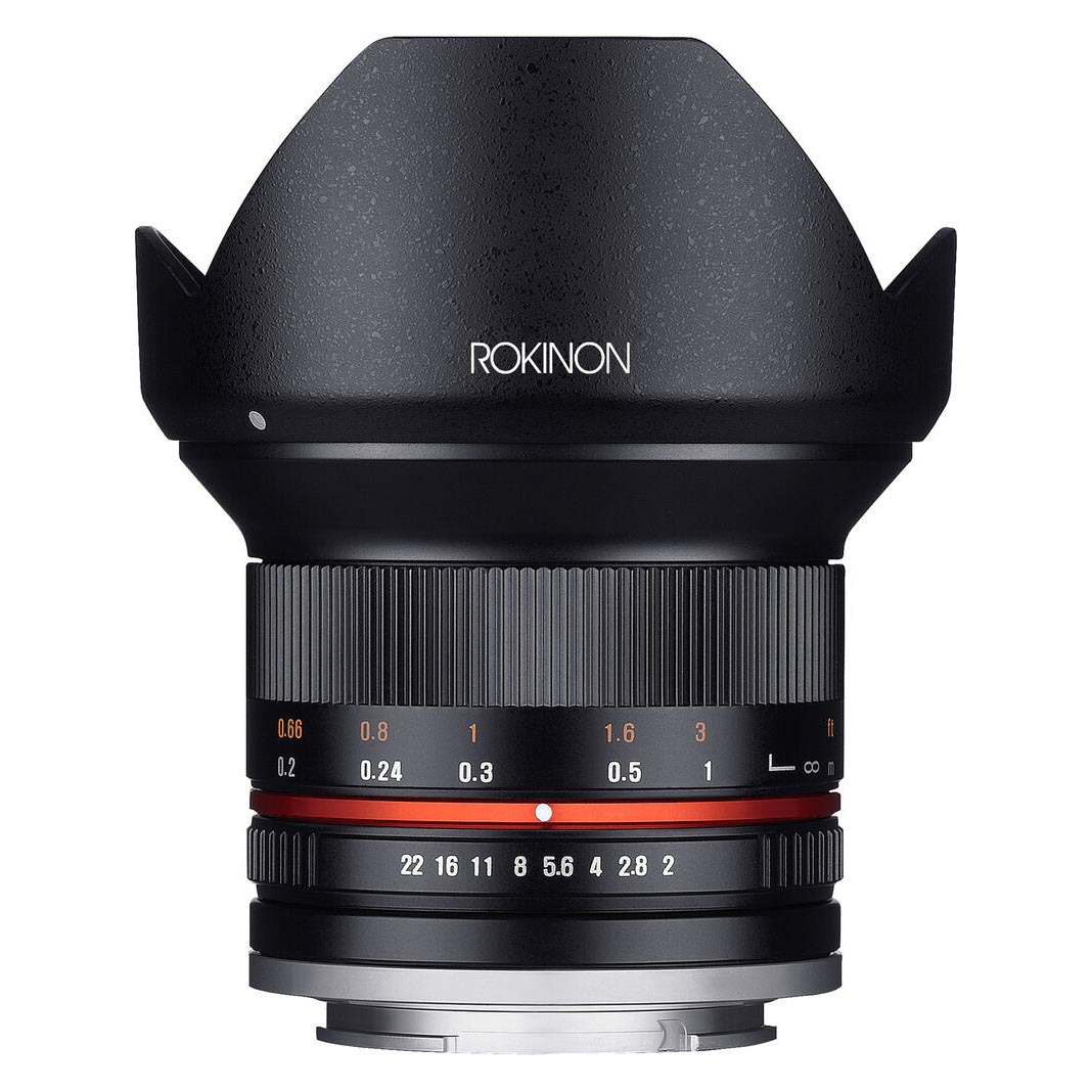 

Объектив Rokinon 12mm f/2.0 NCS CS, Canon RF Mount, черный