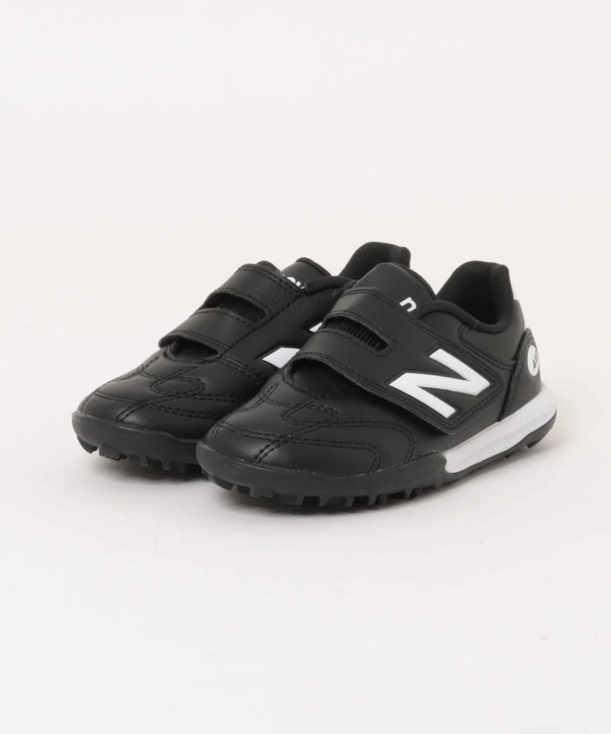 Детские бутсы для игры на искусственном газоне с липучкой 442 Team Hook & Loop Jnr TF V3 New Balance, Black