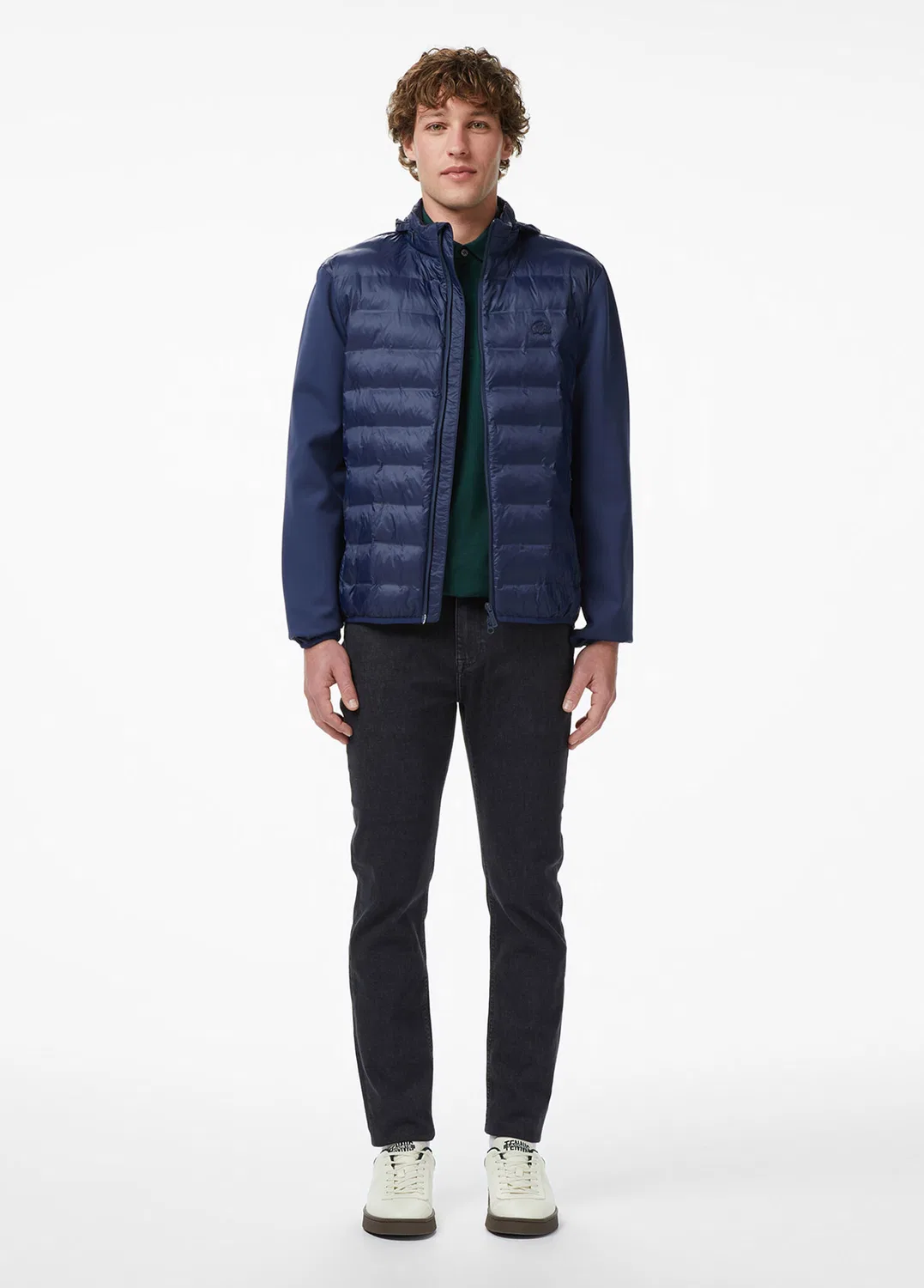 Пуховик Lacoste Regular Fit, Lacivert — фото 4