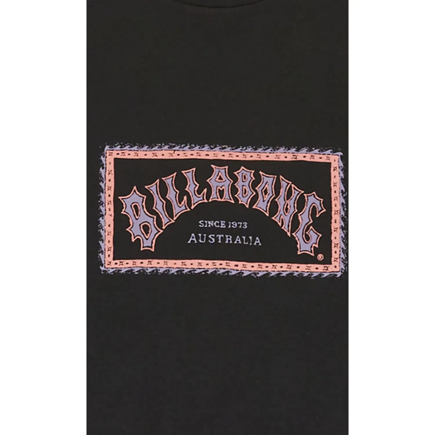 Детская футболка с принтом Arch Frame Billabong, Negro — фото 3