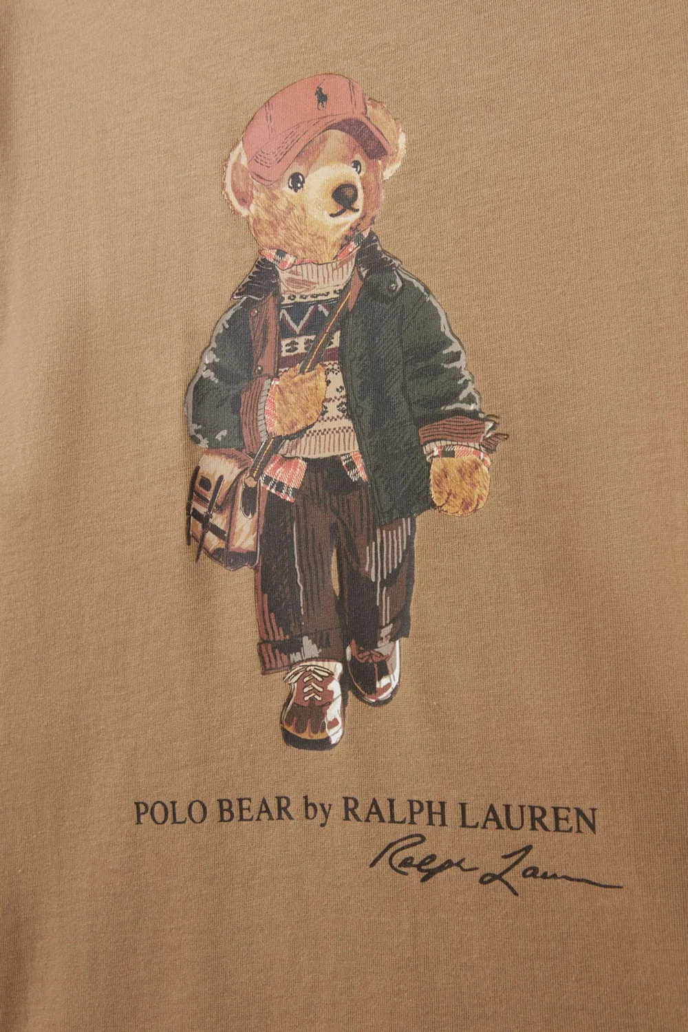 Футболка с длинным рукавом с принтом Polo Bear Graphic Polo Ralph Lauren — фото 3