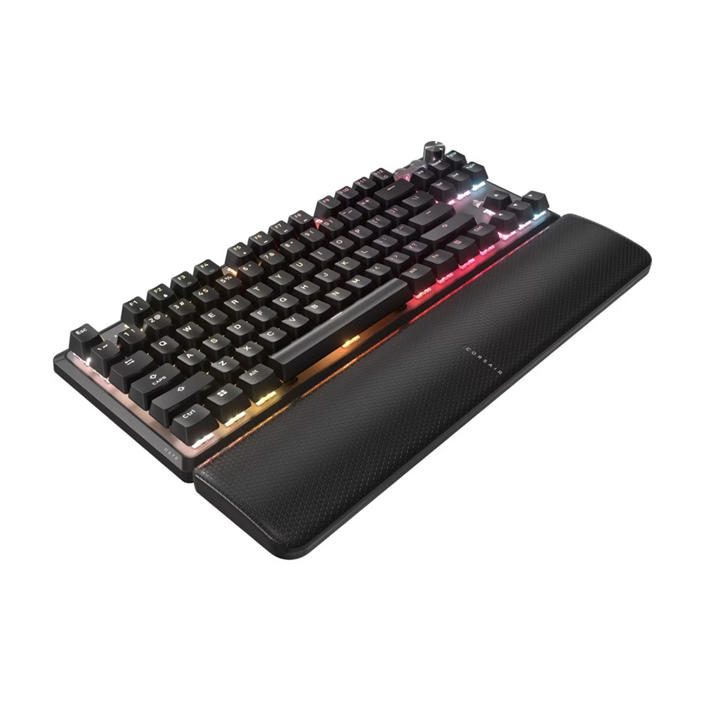 Проводная игровая клавиатура Corsair K70 PRO TKL, черный, английская раскладка — фото 2
