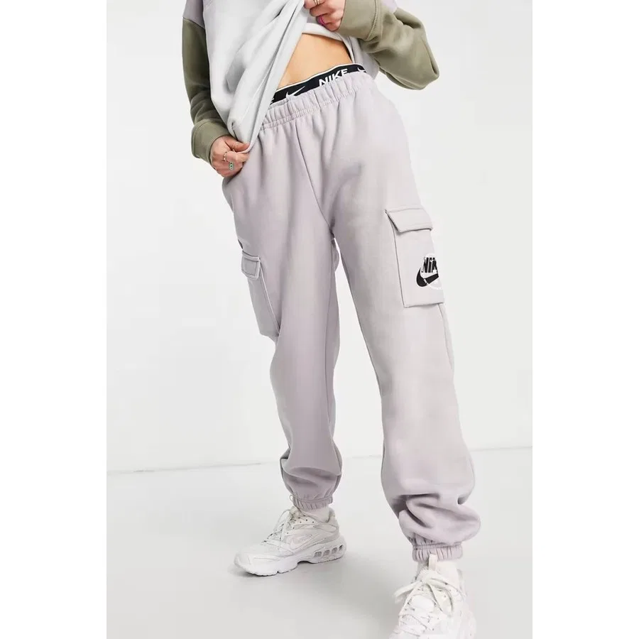 Женские спортивные брюки с карго-карманами Graphic Fleece Cargo Nike, Сиреневый