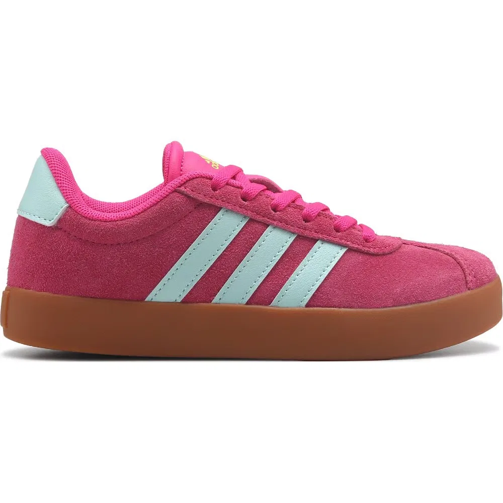 Детские кроссовки VL Court 3.0 Adidas, Pink/Blue — фото 2