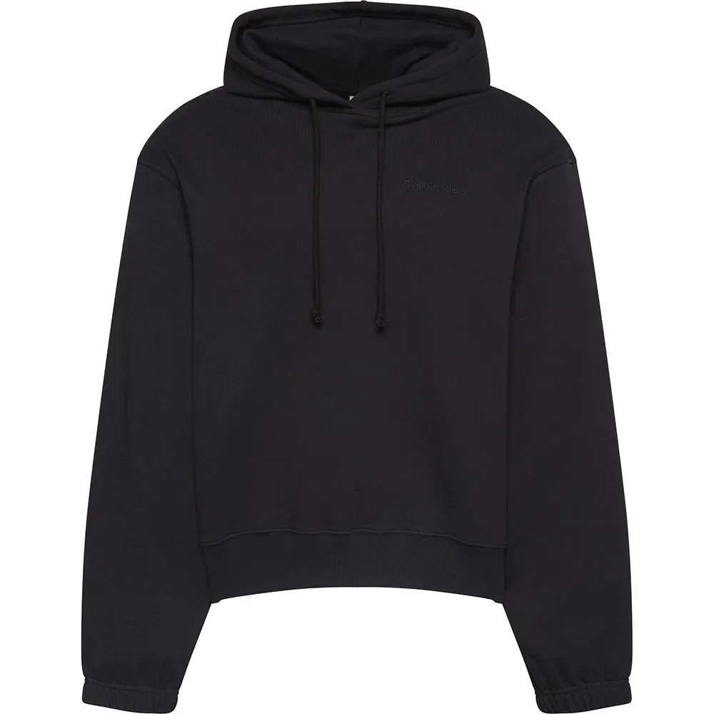 Пижамная футболка с длинным рукавом Calvin Klein, черный