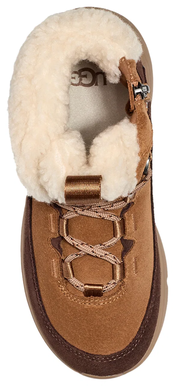 Ботинки для мальчиков Terretrail Cozy Lace UGG, цвет Chestnut — фото 4