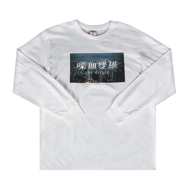 

Лонгслив Supreme The Killer Long-Sleeve Tee 'White', белый