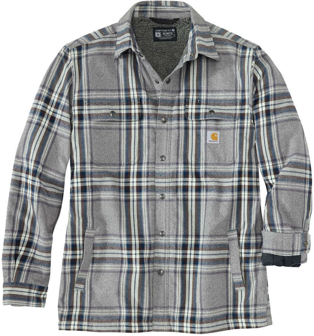 

Рубашка Carhartt Flannel Sherpa Lined, серый