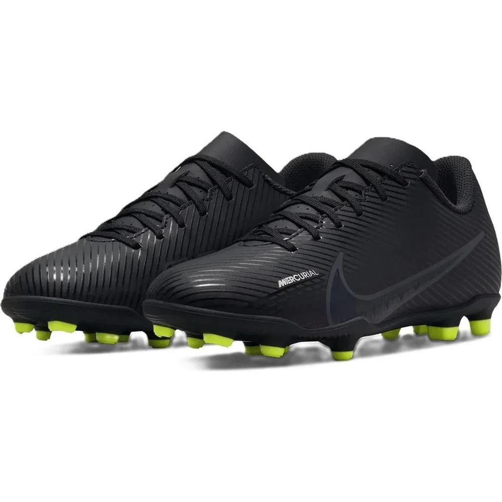 Детские футбольные бутсы с шипами Mercurial Vapor 15 Club FG/MG Black Nike — фото 3
