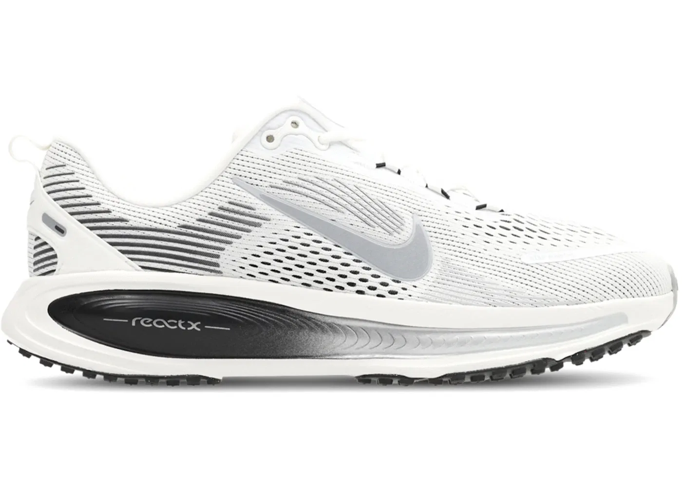 Детские кроссовки для бега Nike Vomero 18 Nike, Summit White/Black/Off White/Metallic Silver