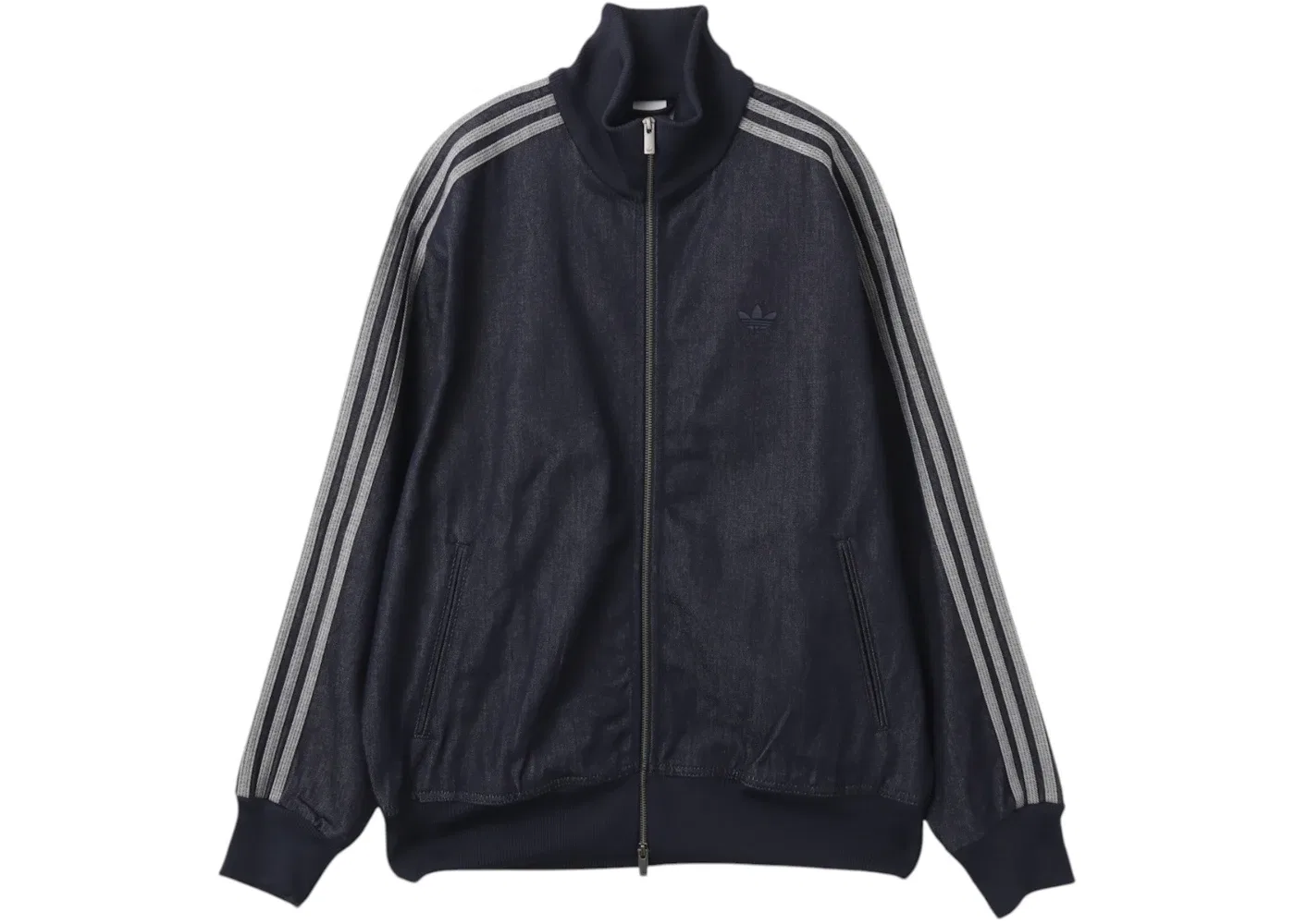 Женская куртка из денима Firebird Track Top Adidas, Dark Indigo Denim