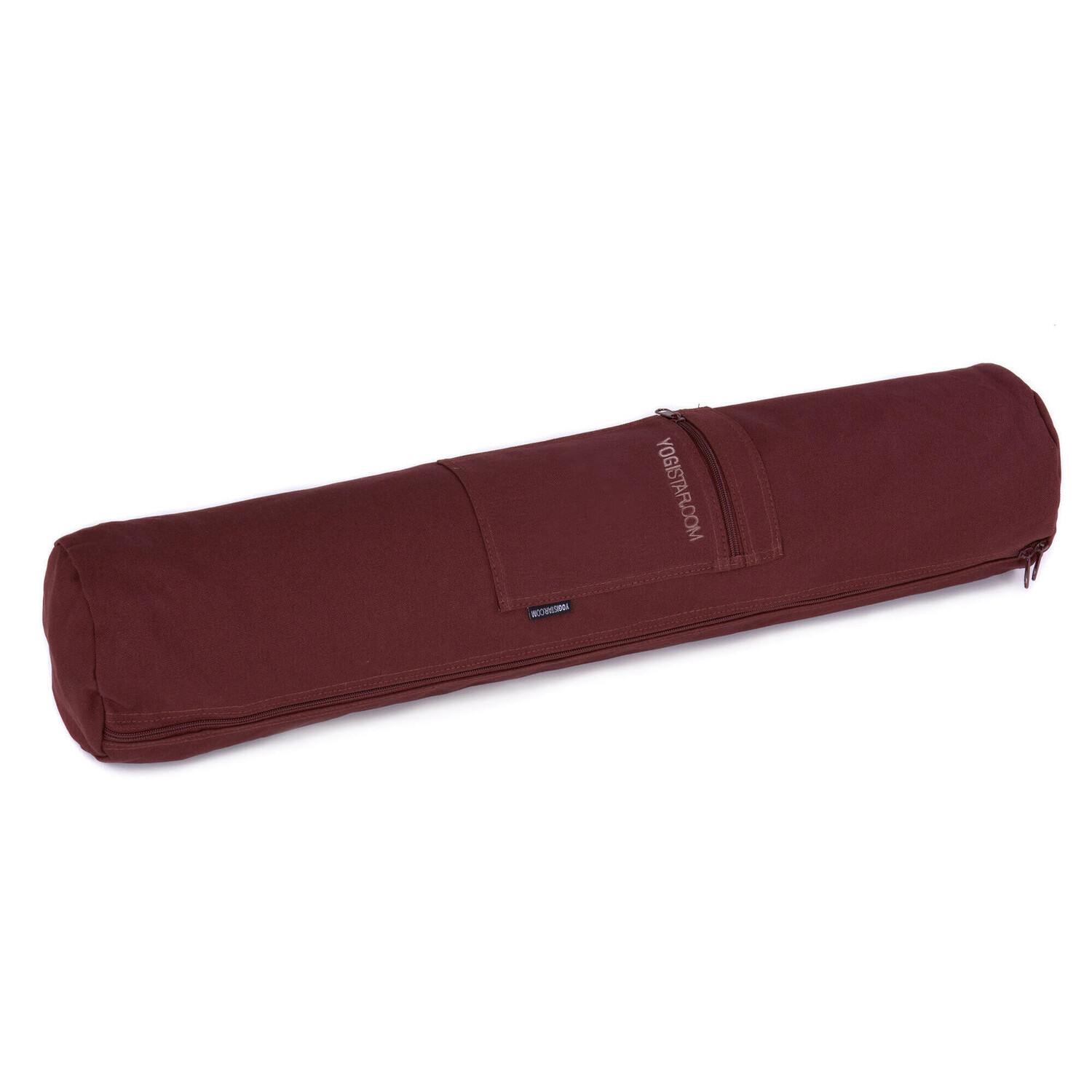 

Сумка для йоги YOGISTAR Basic zip - хлопок 72см (большая), Бордо
