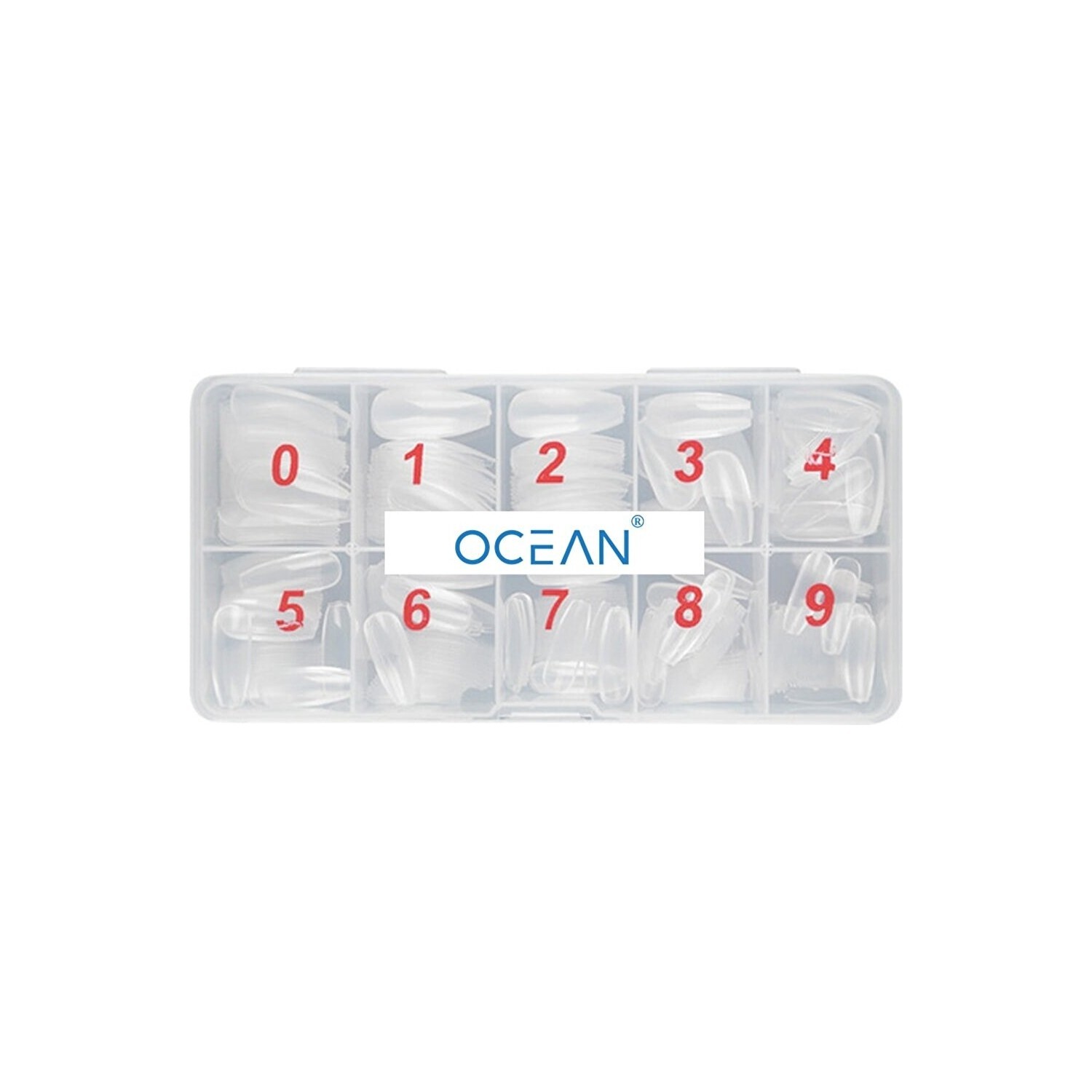 

Накладные ногти Ocean 500 Lu Half Moon Tips