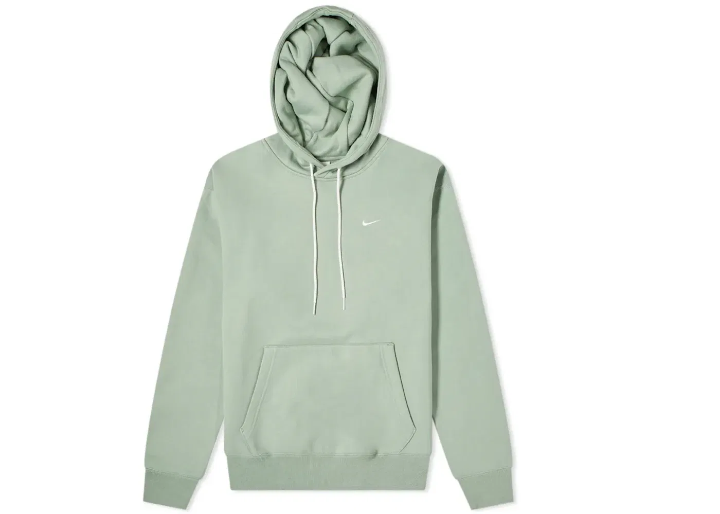 Мужская худи с длинным рукавом Nike Lab Solo Swoosh Fleece Hoodie Nike, Steam