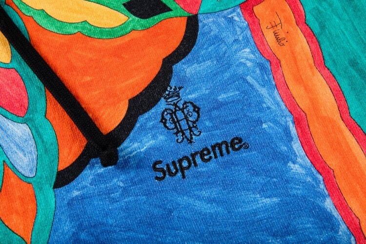 Толстовка Supreme x Emilio Pucci Hooded Sweatshirt 'Multicolor', разноцветный — фото 3