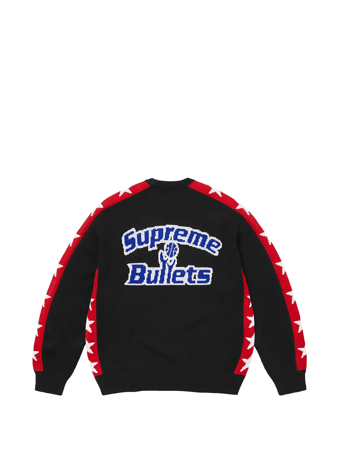Свитер NBA из коллаборации с Mitchell & Ness Supreme, черный — фото 2