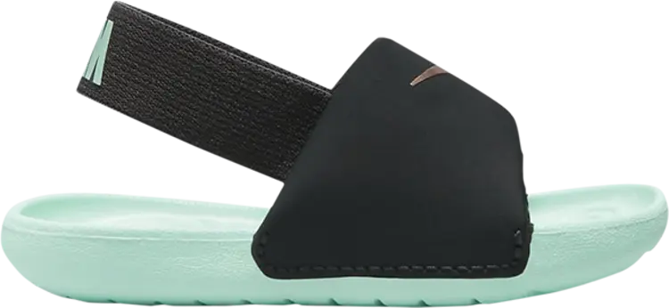 

Сандалии Nike Kawa Slide TD 'Off Noir Mint', черный