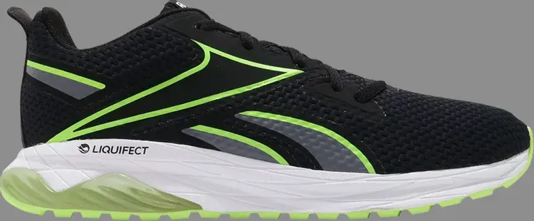 

Кроссовки liquifect 180 spring ap 'black solar yellow' Reebok, черный