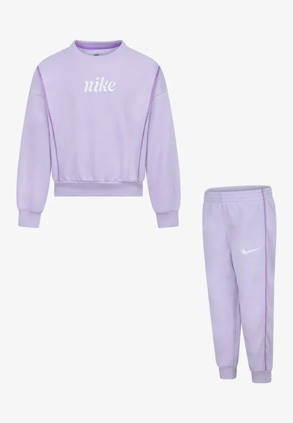 Комплект из свитшота и брюк для новорожденных, дышащий, Essentials crew set, Nike Sportswear, doll