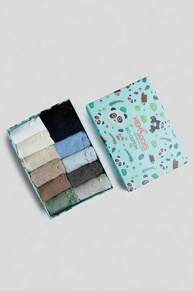 Детские носки хлопковые 12 пар Mem Socks, Multicolor