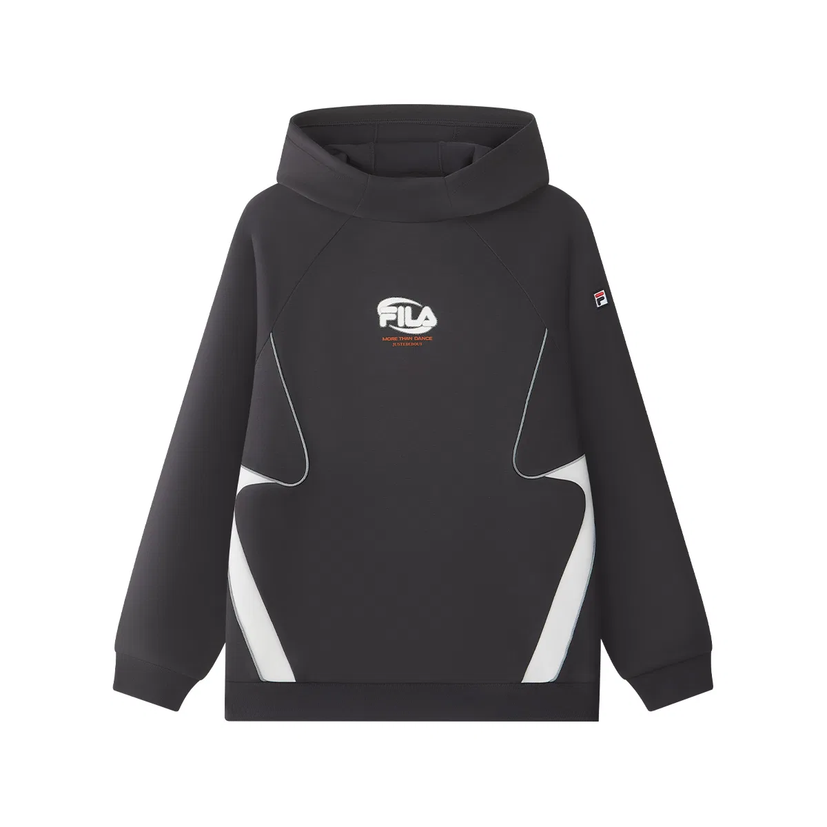 Детский свитшот с капюшоном FILA KIDS, Obsidian Black