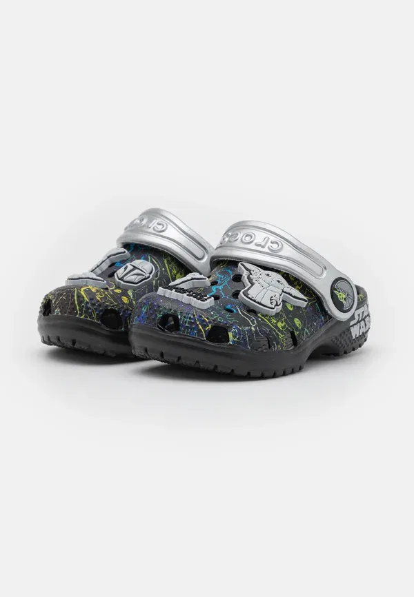 Детские мюли Crocs, черный — фото 2