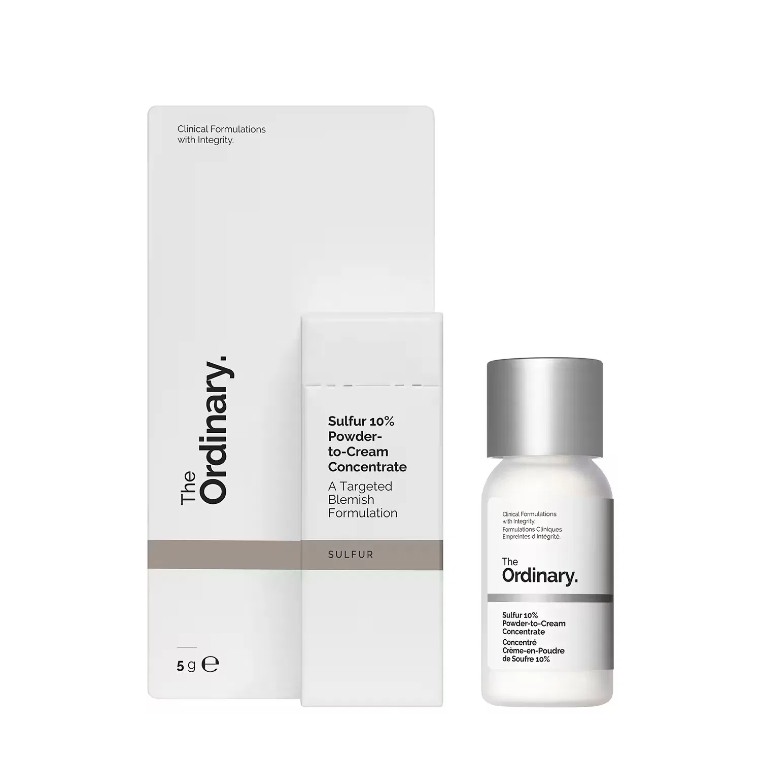 Крем-пудра против несовершенств с серой 10% 5 г The Ordinary — фото 2